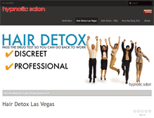 Tablet Screenshot of hairdetoxlasvegas.com